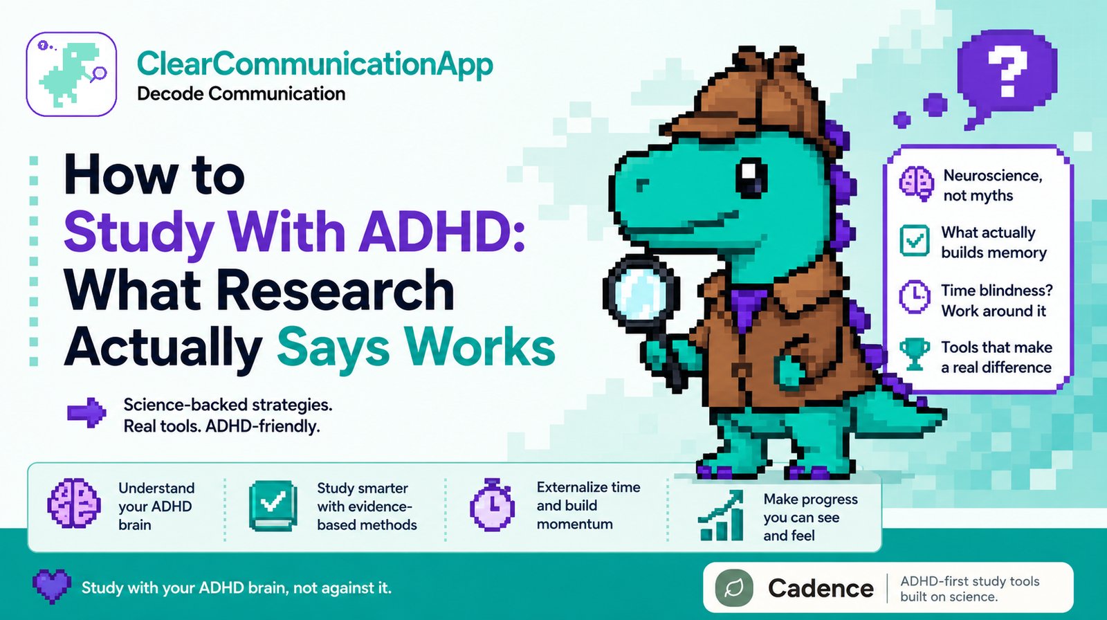 How to Study With ADHD: What Research Actually Says Works