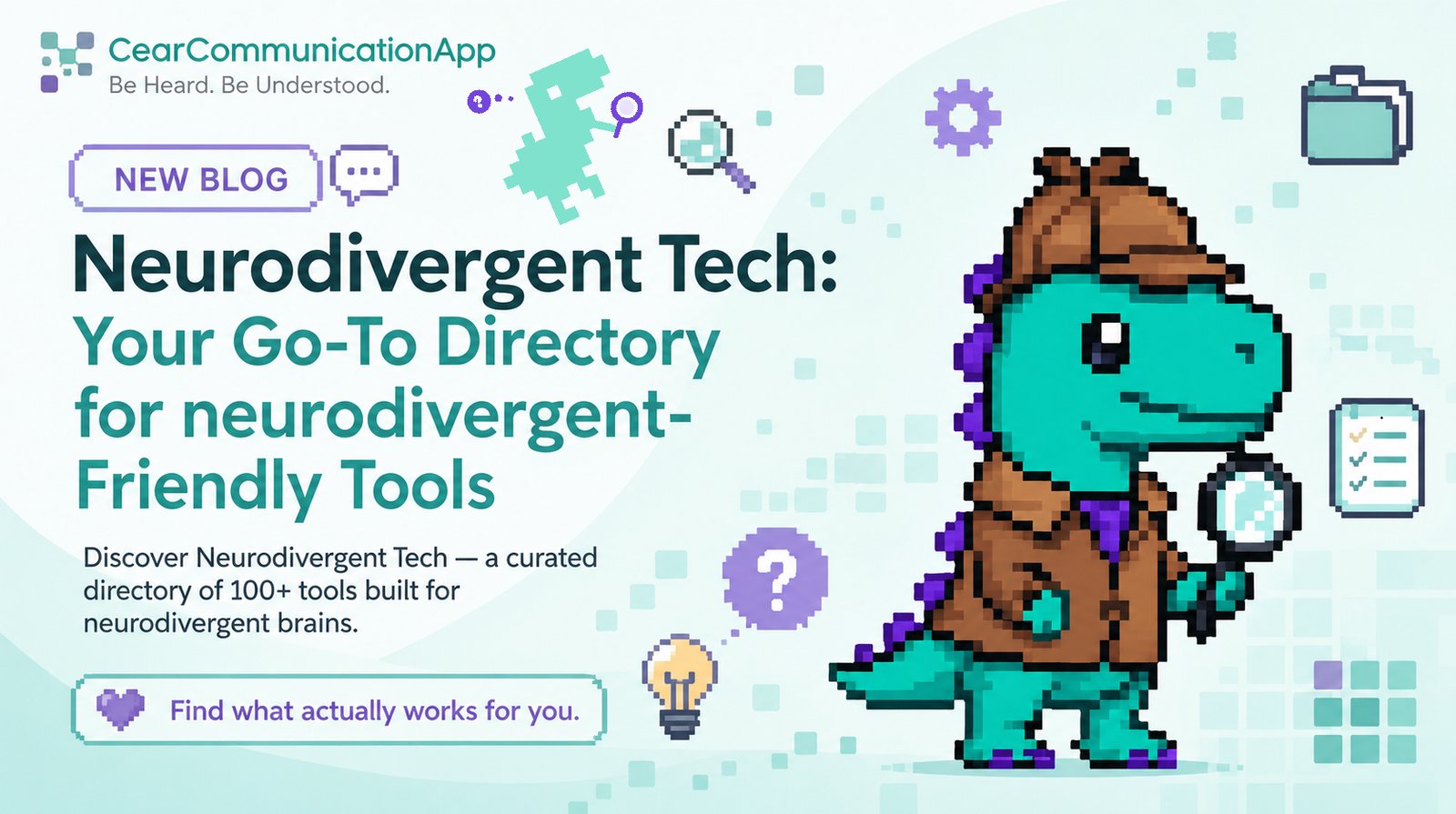Neurodivergent Tech: Your Go-To Directory for neurodivergent-Friendly Tools
